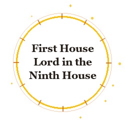 First House Lord in the Ninth House